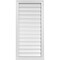 Ekena Millwork Vertical Surface Mount PVC Gable Vent: Functional, w/ 2"W x 2"P Brickmould Sill Frame, 20"W x 42"H GVPVE20X4203SF - alternate 1